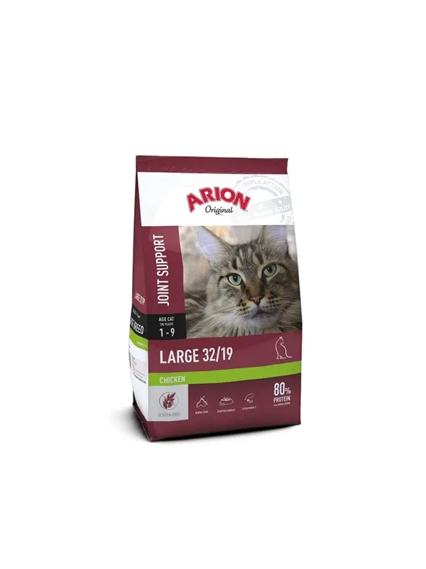 ARION - Cat Food - Original Cat Large Breed - 7.5 Kg (Chicken)