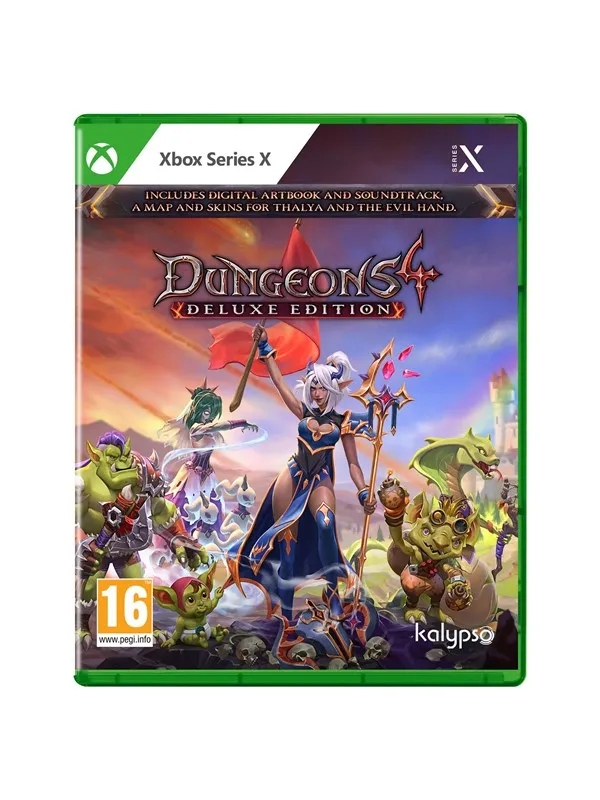 Dungeons 4 (Deluxe Edition) - Microsoft Xbox Series X - Sanntidsstrategi