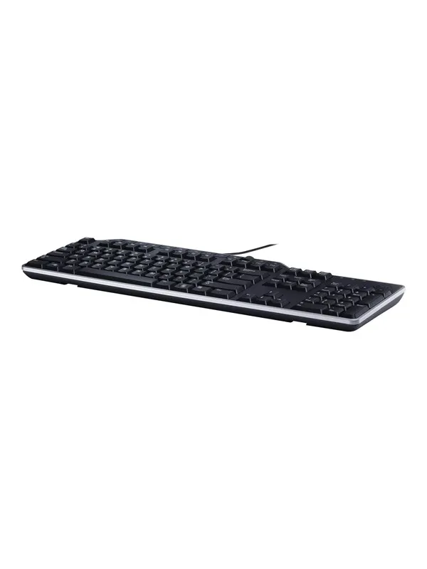 Dell KB-522 Wired Business Multimedia - Kit - keyboard - AZERTY - French - black - Tastatur - Fransk - Svart