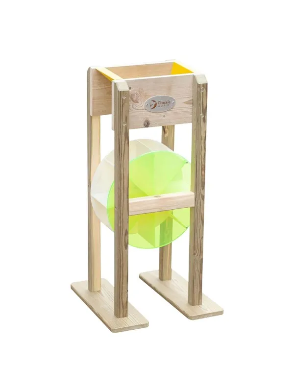 Classic World Wooden Sand Funnel with Mill
