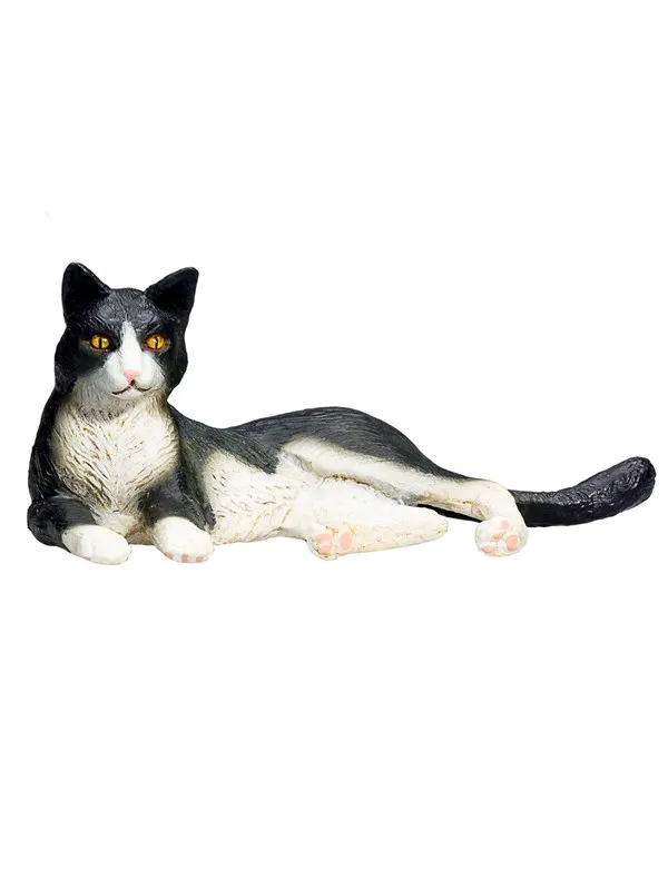 Mojo Farmland Lying Cat Black/White