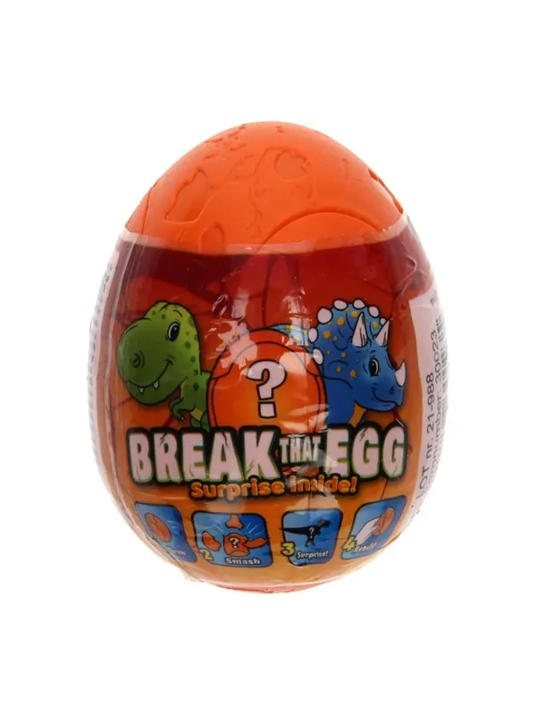 Johntoy Break the Egg Surprise Egg Dinosaur (Assorted)