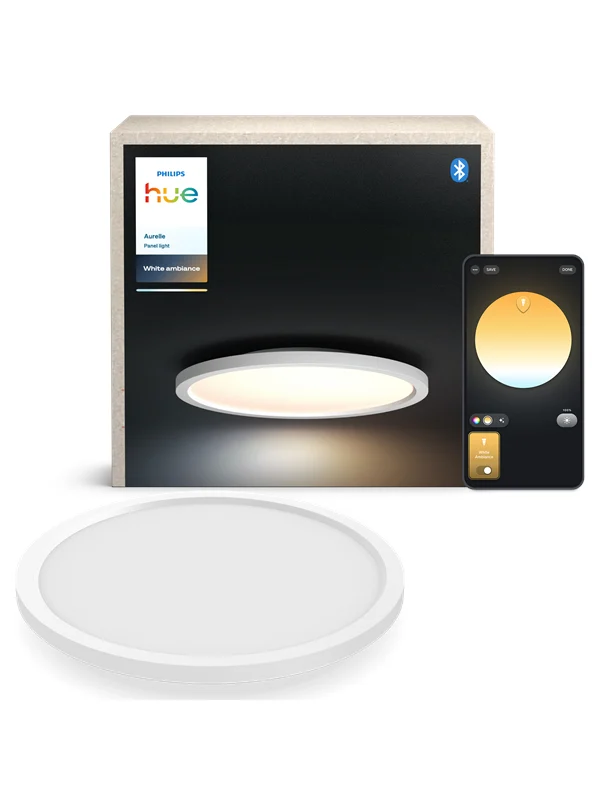 Philips Hue Aurelle panel round white