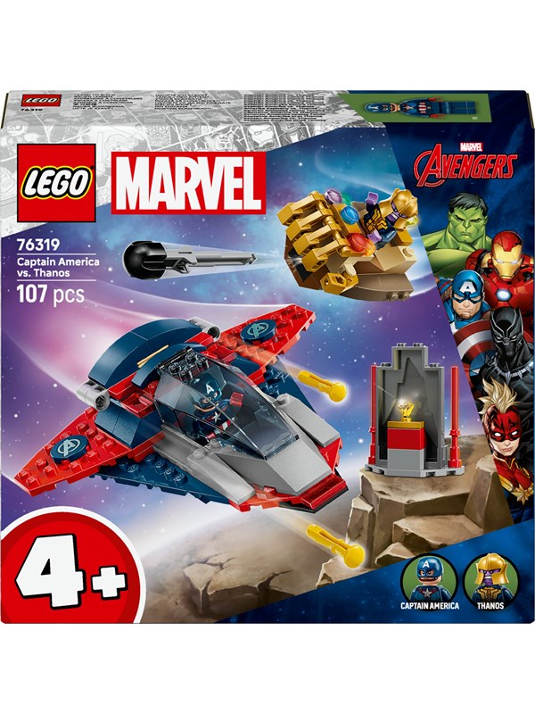 LEGO Super Heroes Marvel 76319 Captain America mot Thanos