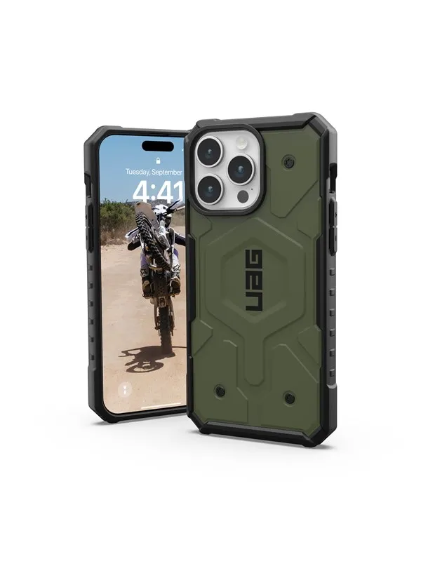 UAG Pathfinder MagSafe olive drab - iPhone 15 Pro Max