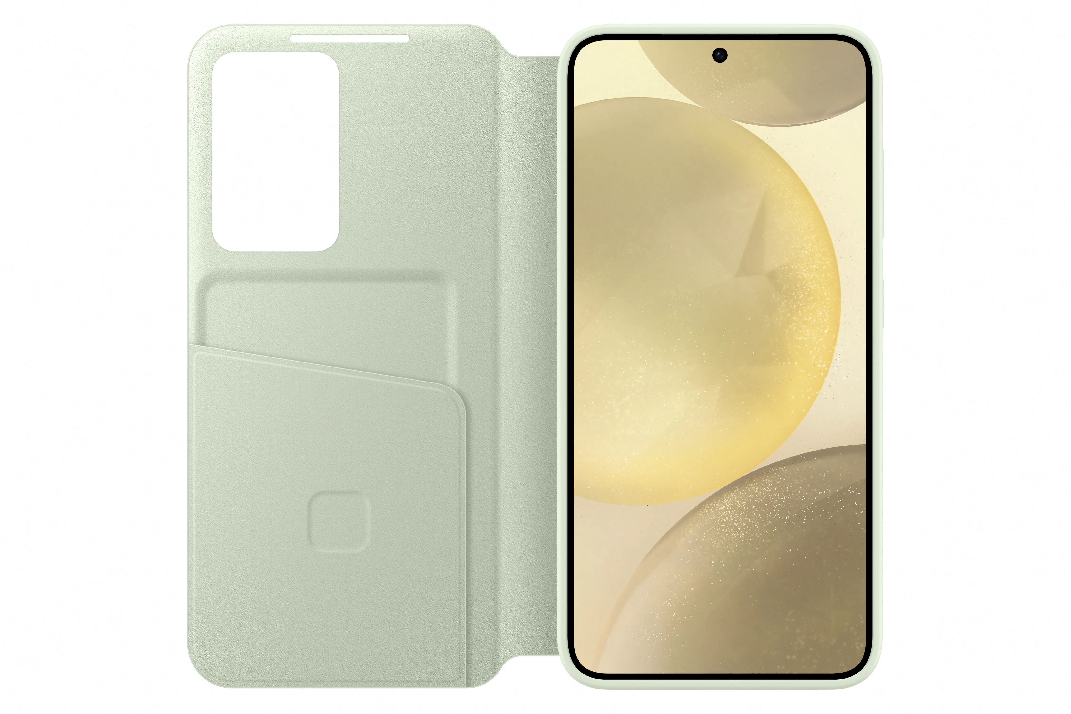 Samsung Galaxy S24 Smart View Wallet Case - Light Green
