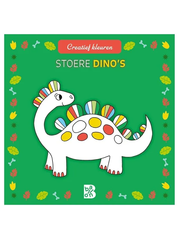 Standaard Uitgeverij Creative colors - Tough dinosaurs