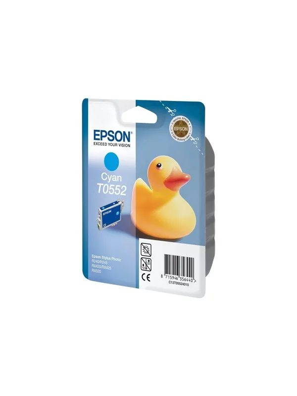 Epson T0552 - cyan - original - ink cartridge