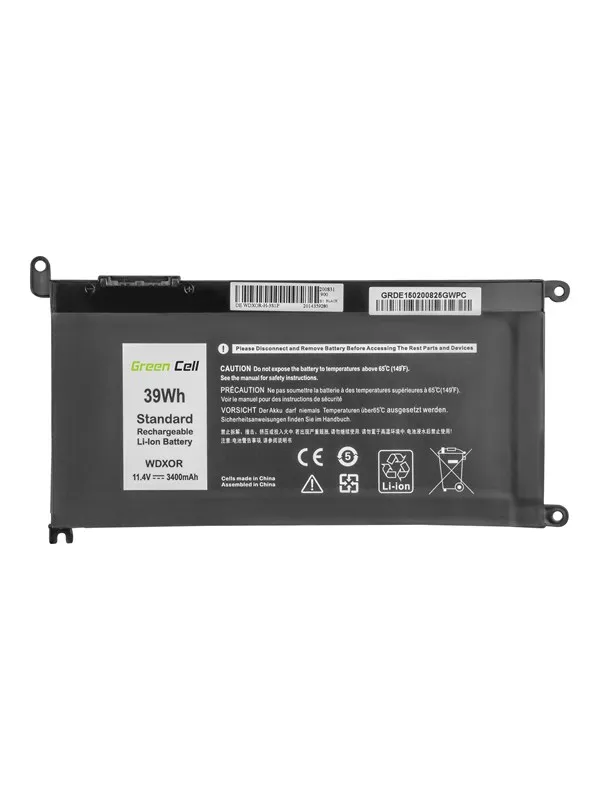 Green Cell laptop battery - Li-pol - 3400 mAh - 39 Wh