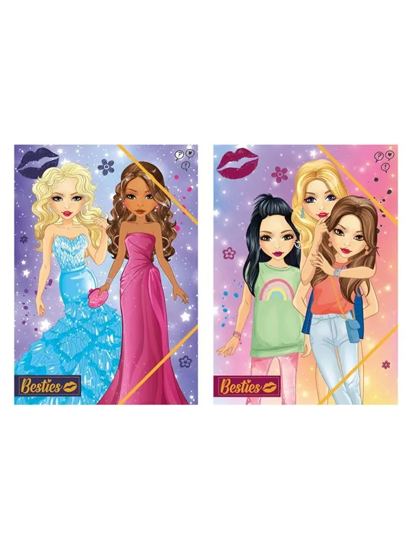 Besties Elasto Storage Folder (Assorted)