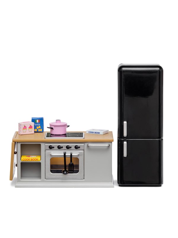 Lundby cooker & fridge set