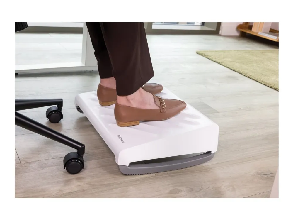 Fellowes Breyta Foot Rest - White