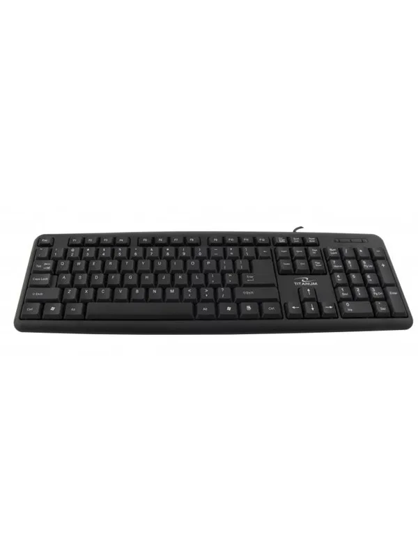 Esperanza TITANUM STANDARD USB KEYBOARD - Tastatur - Svart