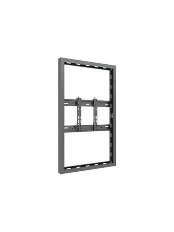 Multibrackets M Pro Series enclosure - Slim - for flat panel - universal - black - Max 25 kg - recommended for 43"