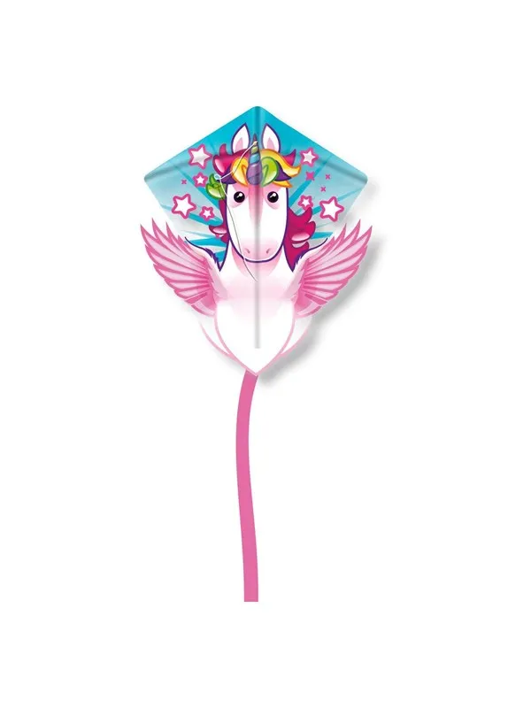 Kites Ready 2 Fly - Pop-up Nylon Kite Unicorn