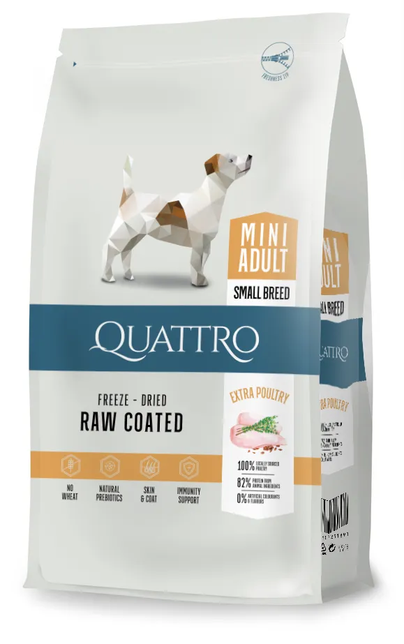 Quattro All Breed with Poultry Mini Adult 7kg