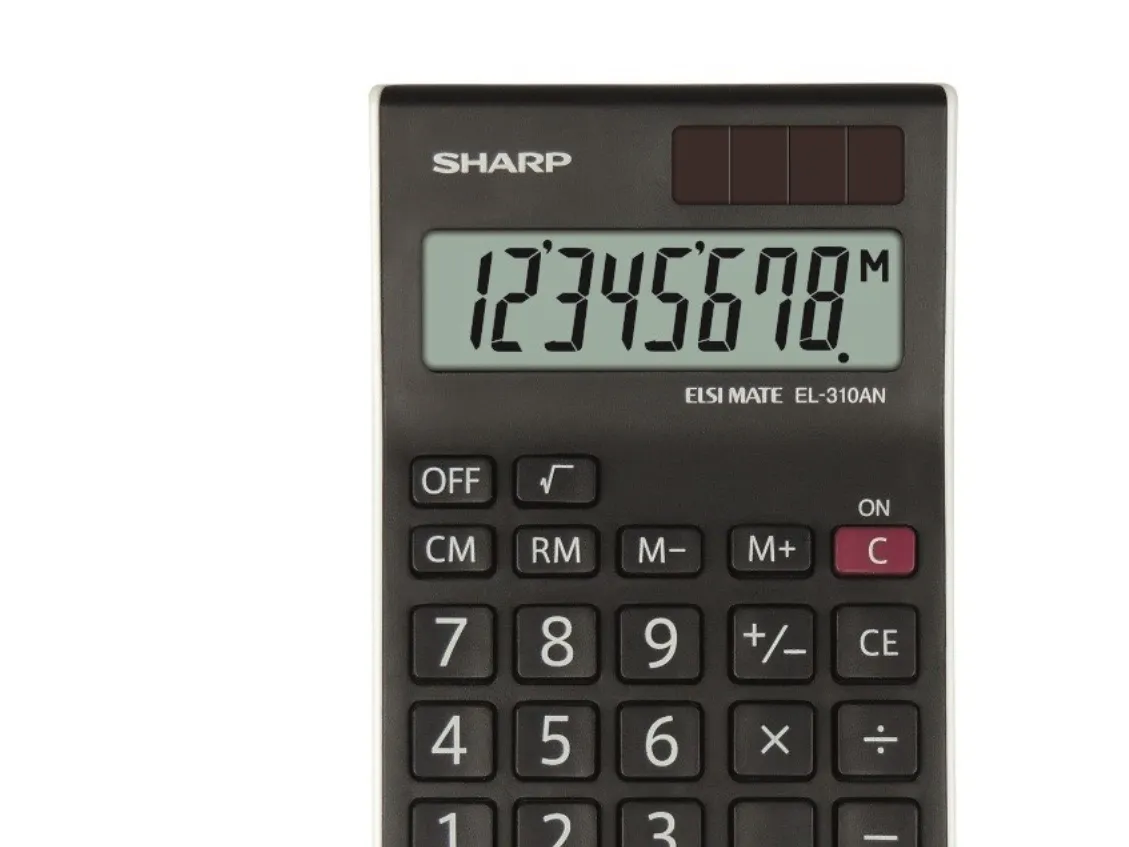 Sharp EL-310AN calculator