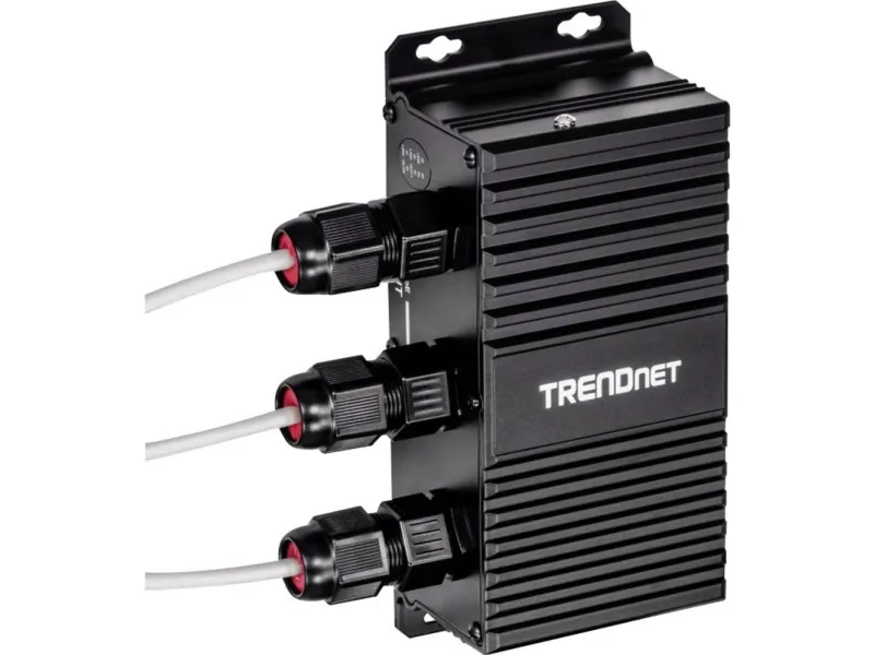 TRENDnet TI-EU120 - network/power extender - 10Mb LAN 100Mb LAN GigE