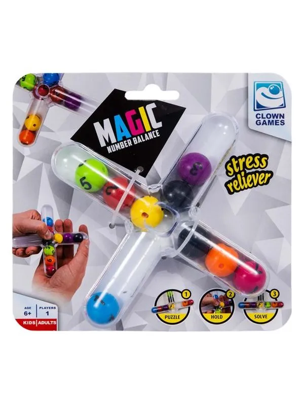 Clown Games - Clown Magic Puzzle Number Balance Game