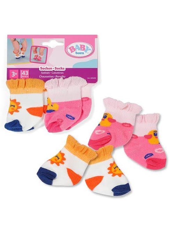 Baby Born Socks 2 assorted 43cm