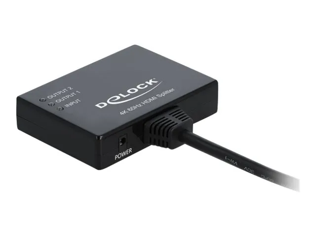 DeLOCK - video/audio splitter - 2 ports