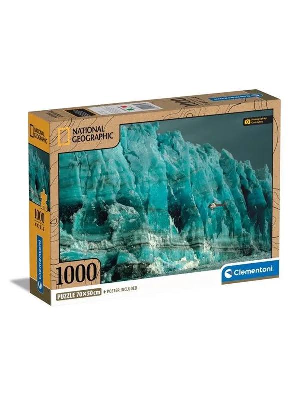 Clementoni Jigsaw Puzzle National Geographics - Glacier 1000 pcs. Gulv