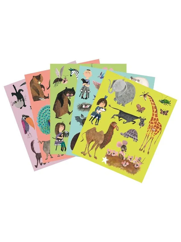 Wins Holland Sticker sheets Animals by Fiep Westendorp