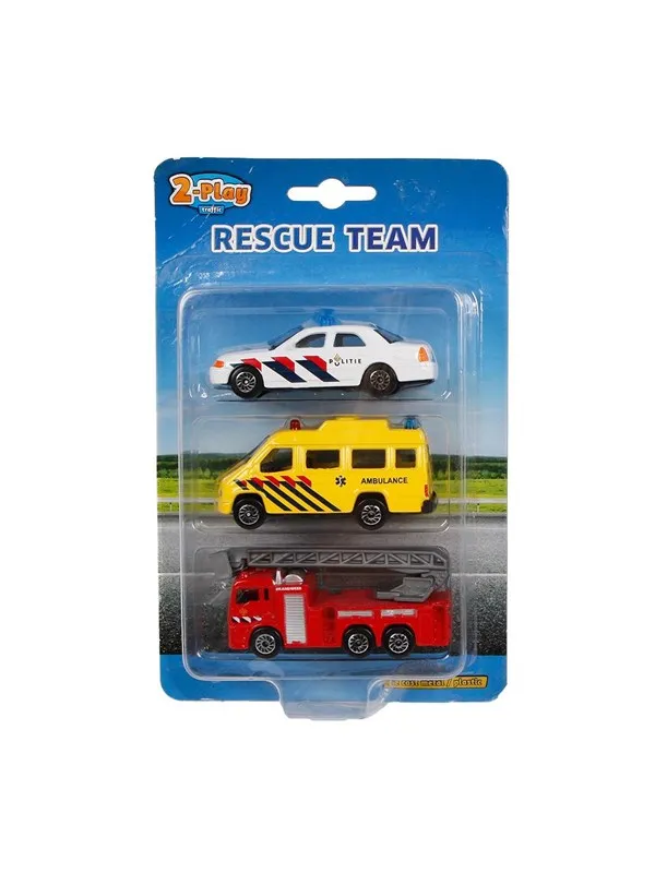 2-Play Traffic 2-Play Die-cast 112 Vehicles NL 3st. (Assorted)