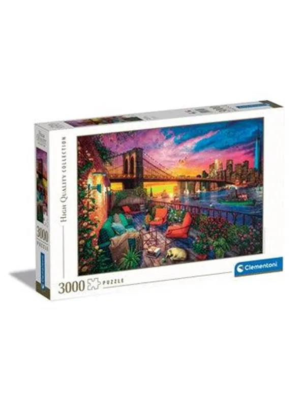 Clementoni Manhattan Balcony Sunset (3000)