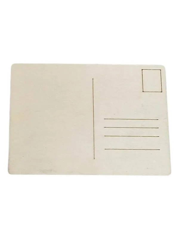 Playwood Wooden Postcard Plywood