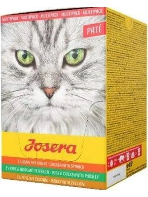 JOSERA Multipack Pate Chicken duck turkey 6x85g