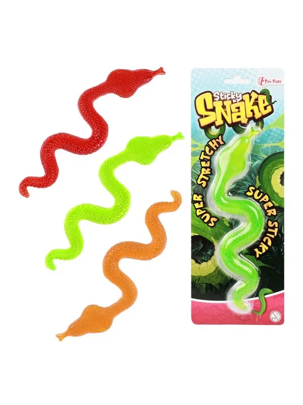 Toi-Toys Sticky Cobra Hose Super Stretchy (Assorted)
