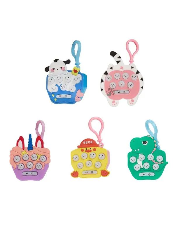 Toi-Toys Memory game Catch Moles on Keychain (Assorted)