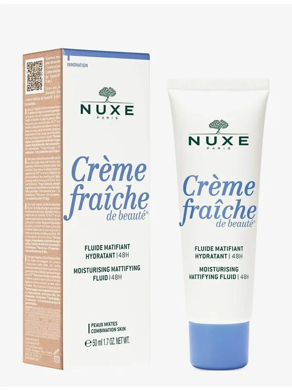 Nuxe Crème fraîche de beauté Moisturising Mattifying Fluid 48H 50 ml