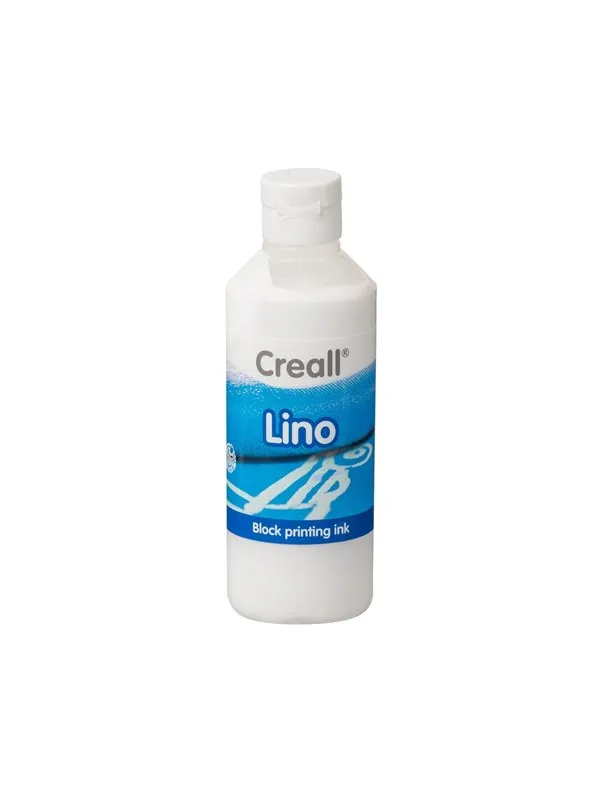 Creall Lino Blockprint Paint White 250ml