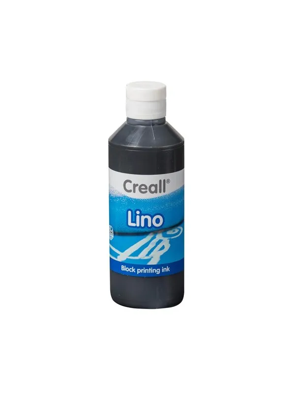 Creall Lino Blockprint Paint Black 250ml