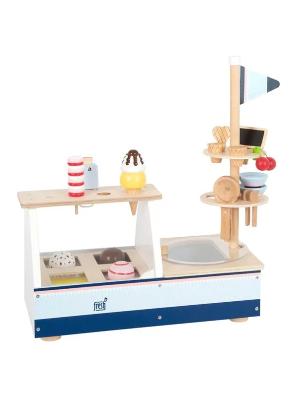 Small Foot - Wooden Ice Cream Stand 21 pcs.