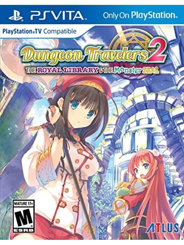 Dungeon Travelers 2: The Royal Library & the Monster Seal - Sony PlayStation Vita - RPG