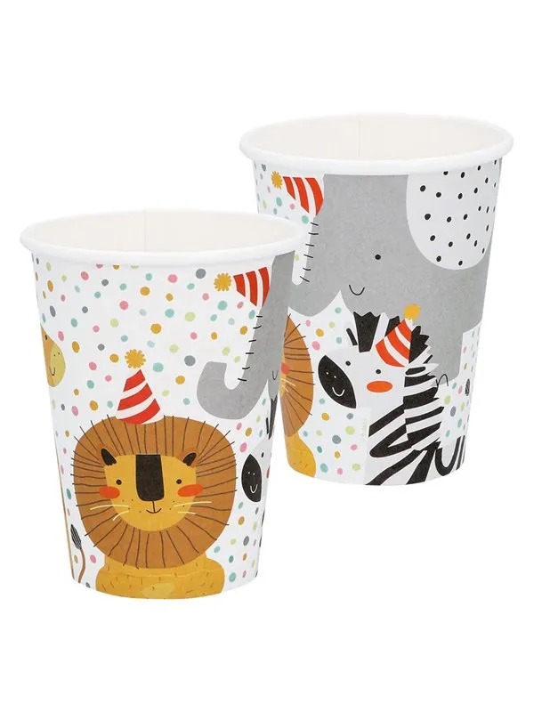 Boland Paper Cups Safari 8pcs.
