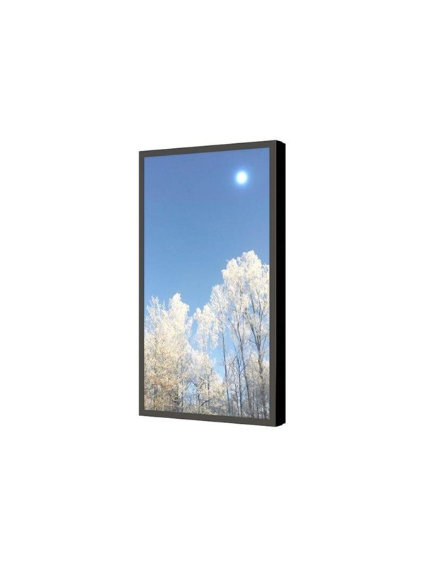 HI-ND PROTECT mounting kit - landscape - for LCD display - black - Max - recommended for 49"