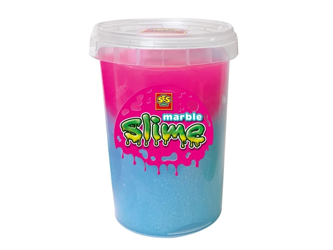 SES Creative Marble Slime - Blue/Pink 200gr