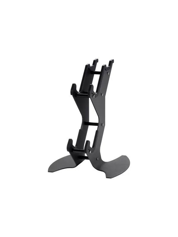 Deltaco Dual Controller and Headset Stand in metal black - Max - recommended for