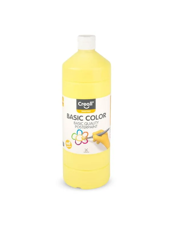 Creall School paint Light yellow 1 liter