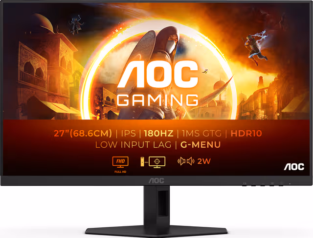 27" AOC AGON 27G4XE - 1920x1080 (FHD) - 180Hz - IPS