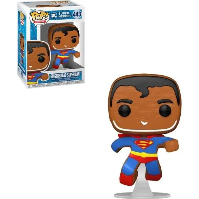 Funko! - POP! GINGERBREAD SUPERMAN - DC SUPERHEROES - Figur