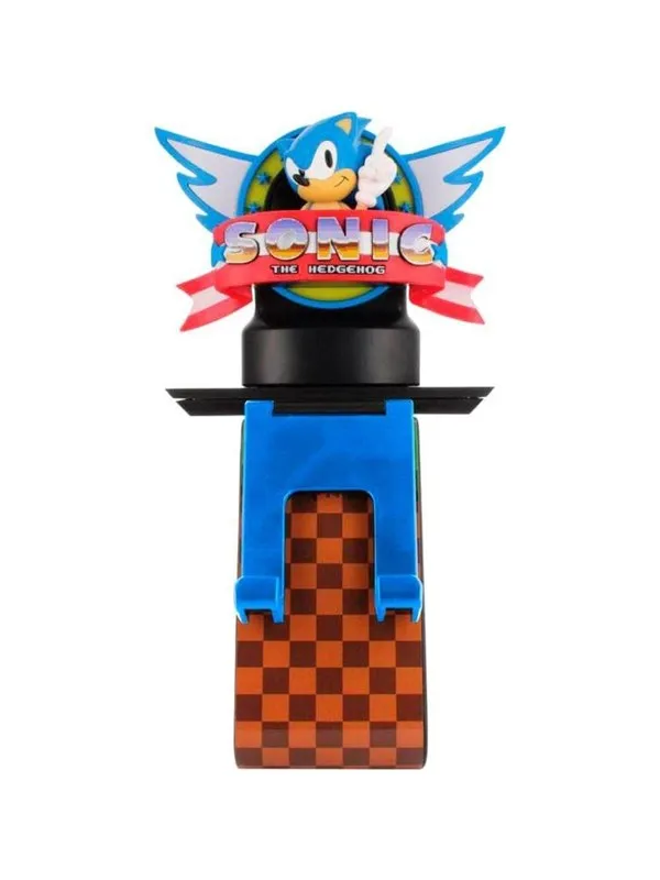 Cable Guys 20cmSEGA: Classic Sonic Light Up Ikon Phone and Device Charging Stand - Miscellaneous Tilbehør til spillkonsoll