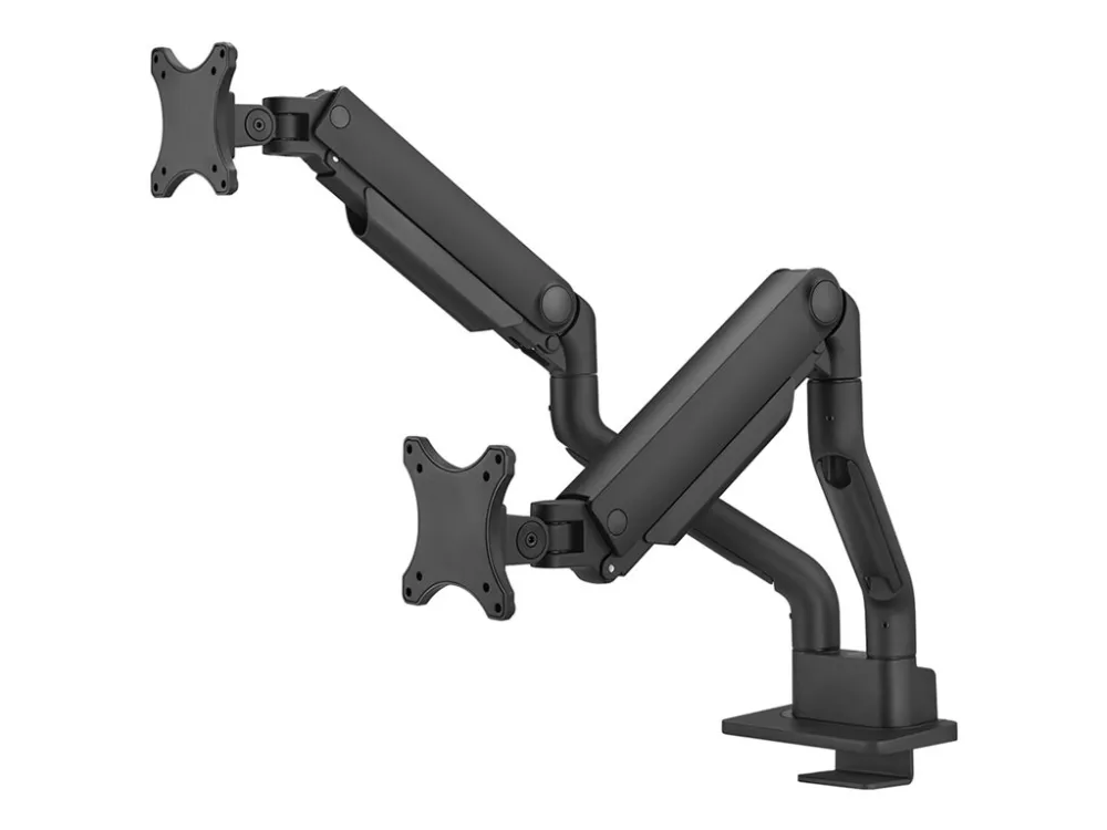 Neomounts DS70S-950BL2 mounting kit - full-motion - for 2 monitors - black