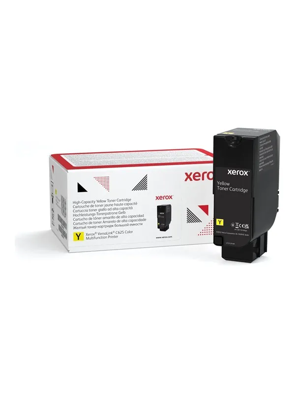 Xerox - high capacity - yellow - original - toner cartridge