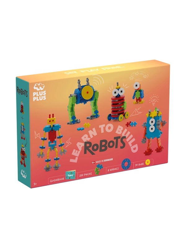 Plus-Plus Learn to Build Robots 250 pcs