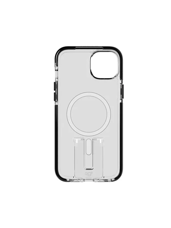 Tech21 Evo Kick MagSafe iPhone 15 Plus Clear Black